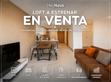 Departamento de 1 habitación, Cuajimalpa de Morelos · Departamento en Venta en Torre Satori, Cuajimalpa de Morelos