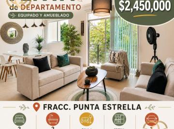 Departamento · 85m² · 2 Recámaras · 1 Estacionamiento · Una Vista Privilegiada en Punta Estrella | Departamento | 2 Habitaciones