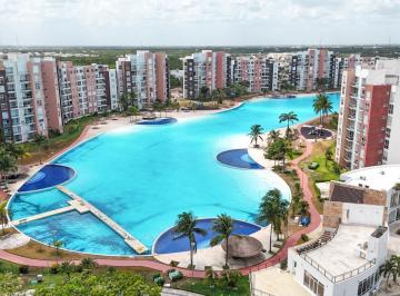 Casa · 148m² · 3 Recámaras · Casa Amueblada en Renta en Dream Lagoons Cancún C4162