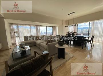 Departamento · 225m² · 3 Recámaras · 2 Estacionamientos · Renta en Exclusivo Residencial en Interlomas