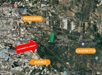 Terreno / Lote , Pesquería · Terreno de 254 Has en Pesquería, Nuevo León (En Venta)