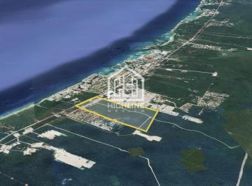 Terreno / Lote · 1650000ha · Terreno en Venta en Puerto Aventuras 165 Hectáreas Frente a Carretera Para Vivienda y Comercio