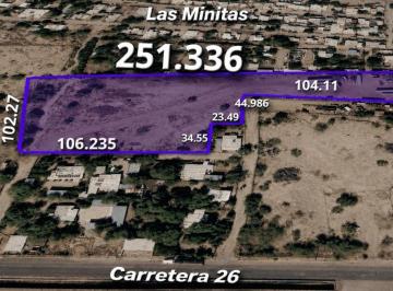 Terreno comercial , Hermosillo · Terreno en Venta en Las Minitas