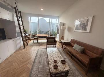 Departamento de 1 habitación, Cuauhtémoc · Departamento en Renta Exterior 48 m² con Terraza