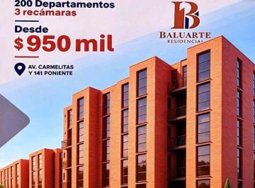 Departamento de 3 habitaciones, Puebla · Venta de Departamentos de 3 Recámaras de 65 m² a 10 Minutos de Angelópolis