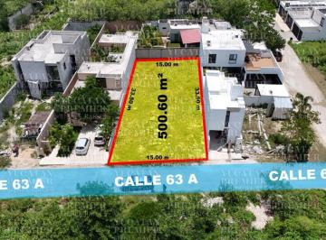 Terreno / Lote , Mérida · Terreno de 500 m² en Dzitya con Acceso Directo a Las Américas Medidas 15 X 33