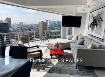 dedef6ab41a8ab5d682e4ba20ec080d268a2969a4b5c0ef02cd3481605869dae · Renta Pent House Grand Polanco, Finamente Amueblado con Roof Garden