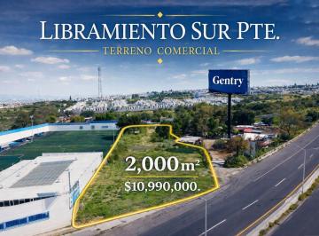 Terreno / Lote · 2000m² · Terreno en Remate, Libramiento Sur Poniente