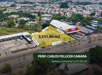 Terreno / Lote , Villahermosa · Terreno Comercial en Renta en Perif Carlos Pellicer Camara F - 1335
