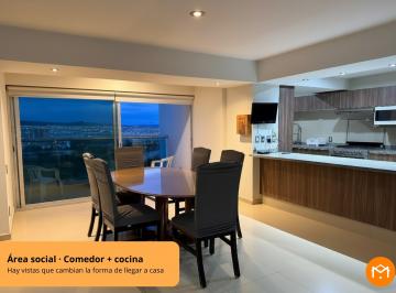 Departamento de 2 habitaciones, Querétaro · Depto Amueblado 160 m² en Luma City, Milenio III — Todo Incluido