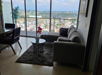 Departamento · 82m² · 1 Recámara · 2 Estacionamientos · Departamento Amublado en Renta High Towers Sonata