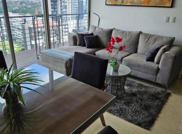 Departamento · 82m² · 1 Recámara · 2 Estacionamientos · Departamento Amublado en Renta High Towers Sonata