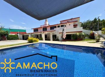Casa de 4 habitaciones, Atlatlahucan · Comoda y Amplia Casa en Venta Y/o Renta Amueblada con Rampa y Alberca en Lomas de Cocoyoc Olc - 4466