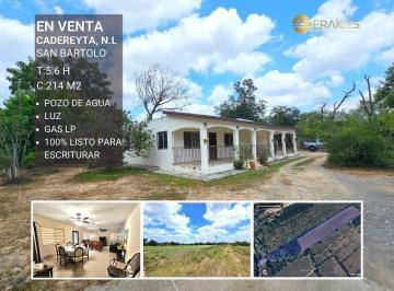 Terreno / Lote · 5ha · 1 Recámara · Terreno en Venta Cadereyta, N. L. San Bartolo, Santa Efigenia
