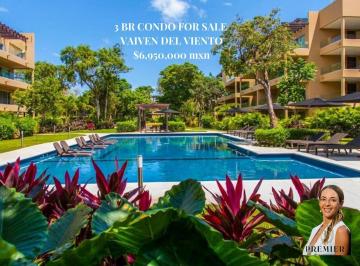 Departamento · 1000m² · 3 Recámaras · 1 Estacionamiento · Condo en Venta Playacar 3 Recamaras