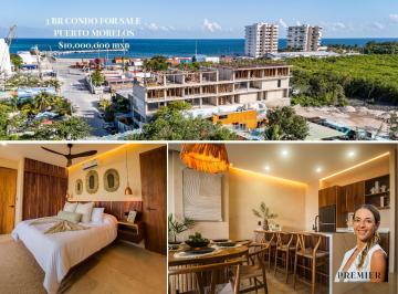Departamento · 1000m² · 3 Recámaras · 1 Estacionamiento · Condo en Venta Vista Al Mar Puerto Morelos