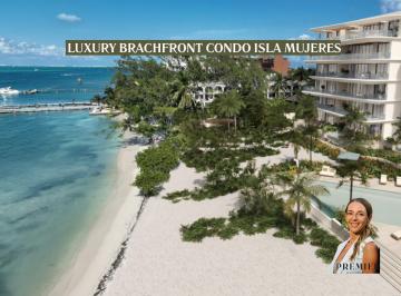 Departamento · 3000m² · 3 Recámaras · 1 Estacionamiento · Departamentos Frente Al Mar y Acceso a La Playa en Venta en Isla Mujeres