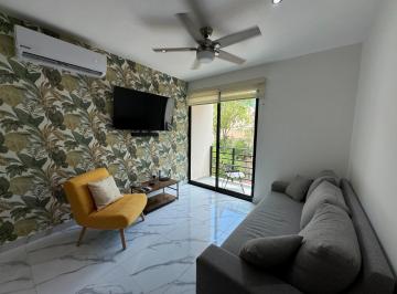 Departamento · 87m² · 2 Recámaras · 1 Estacionamiento · Departamento en Renta Amueblado 2 Recámaras con Amenidades en Cancún