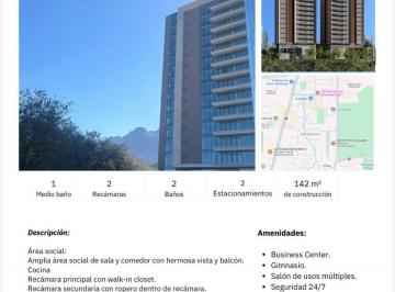 Departamento de 2 habitaciones, San Pedro Garza García · Departamento en Venta | Punto Central