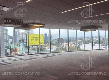 Oficina · 1300m² · 43 Estacionamientos · Oficina Amueblada en Renta, Barranca del Muerto, Benito Juárez