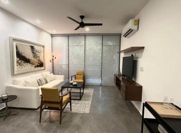 Departamento · 104m² · 2 Recámaras · 1 Estacionamiento · Departamento Amueblado en Renta de 2 Recámaras y con Balcon