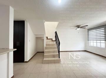 Casa de 3 habitaciones, Guadalupe · Rento. Casa Morena en Guadalupe, Fracc Privado, Frente Al Parque.