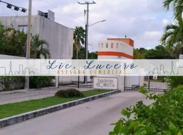 Casa de 2 habitaciones, Benito Juárez · Casa Adjudicada en Privada Jardines de La Costa Cancún Quintana Roo