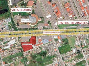 Terreno comercial · 6000m² · Terreno en Renta Sobre Lopez Portillo, Frente a Villa Charra