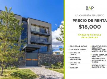 Departamento de 3 habitaciones, León · Departamento de 1 m² con 3 Recámaras en Renta en La Campiña del Bosque