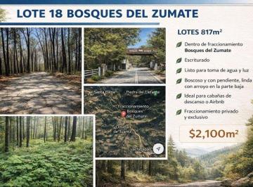Terreno / Lote , Omitlán de Juárez · Terreno de 817 m² en Venta a 5 Min de Carretera a Huasca