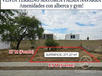 Terreno / Lote · 271m² · Terreno Venta Mayorca Residencial León Gto!