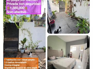 Casa de 1 habitación, Solidaridad · Casa en Venta en Playa del Carmen