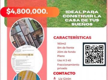 Terreno / Lote · 160m² · Terreno - Haciendas de Coyoacán
