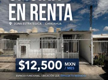 Casa de 2 habitaciones, Chihuahua · Oficinas en Renta