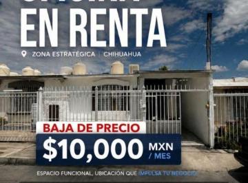 Casa de 2 habitaciones, Chihuahua · Oficinas en Renta
