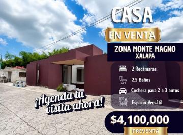Casa de 3 habitaciones, Emiliano Zapata · Casa de un Piso en Zona Monte Magno Xalapa