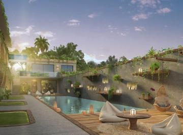 Departamento · 72m² · 1 Recámara · 1 Estacionamiento · Departamento Tulum, con Terraza y Alberca!