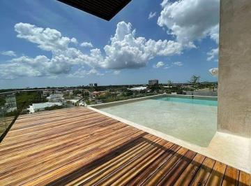 Departamento de 2 habitaciones, Mérida · Departamento Amueblado de 2 Recámaras con Rooftop y Alberca en Renta en Montebello