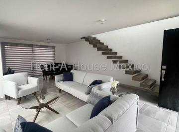 Casa 120m² Renta Zákia · Hermosa Casa Amueblada Frente Al Parque Central de Zakia - 3 Recamaras