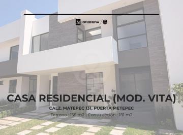 Portada.jpg · Puerta Metepec: Casa en Venta en La Providencia