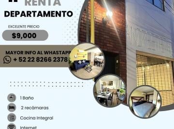 Departamento de 2 habitaciones, Guadalajara · Departamento 2 Recámaras | Santa Teresita