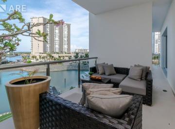 Departamento · 340m² · 4 Recámaras · 2 Estacionamientos · Departamento en Venta, Maioris, Puerto Cancún, Cancún
