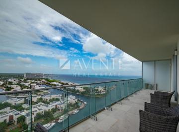 Departamento · 259m² · 3 Recámaras · 2 Estacionamientos · Departamento Disponible, Sls Harbour Puerto Cancún, Quintana Roo.