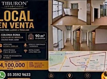 Local comercial de 5 habitaciones, Cuauhtémoc · Local Comercial Colonia Roma