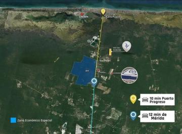Terreno / Lote · 405m² · Lotes en Venta en Chelem, Progreso, Yucatán (Eb - Vw2975)
