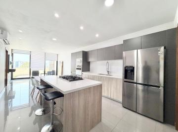 Departamento de 2 habitaciones, Monterrey · Departamento con Jardín en Renta en Torre Etherea San Jeronimo
