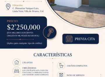 Casa de 3 habitaciones, Villa de Alvarez · Casa en Venta en Villa de Alvarez, Colima, Mexico
