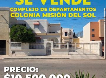 Casa en condominio · 474m² · 11 Recámaras · 11 Estacionamientos · Complejo de Departamentos en Colonia Misión