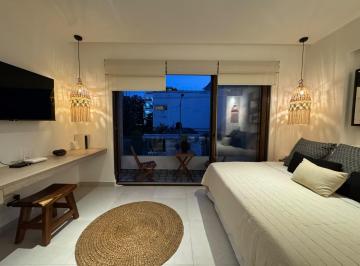 Departamento · 1 Recámara · Estudio con Vista Al Mar Desde Rooftop Totalmente Amueblado en Condominio Blanko 54