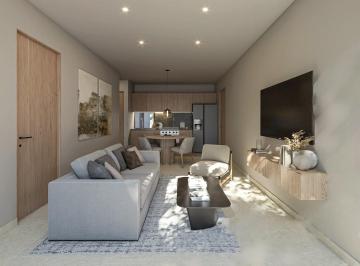 Departamento · 85m² · 2 Recámaras · 1 Estacionamiento · Departamento Interior con Balcon y Roof Garden Privado en Preventa en Col. Zacahuitzco - Benito Juare
